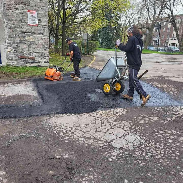 Réparation de fissures d'asphalte Saint-Jérôme