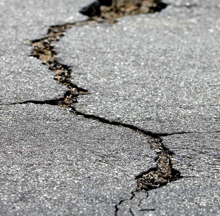 Fissures d'asphalte Saint-Jérôme